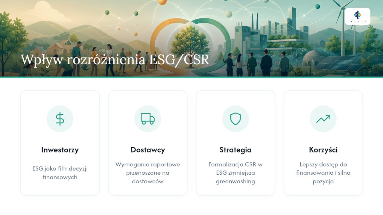 Dlaczego to rozróżnienie wpływa na decyzje biznesowe? — overview diagram